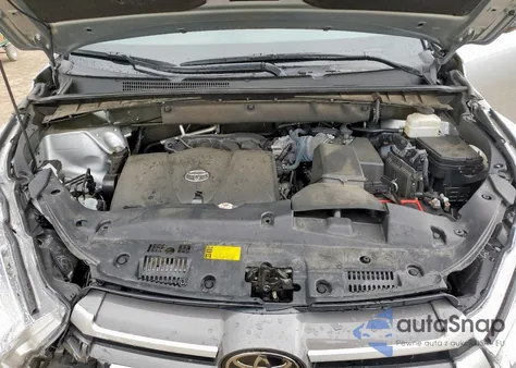 2018 Toyota Highlander Se from USA, damaged, VIN 5TDJZRFH1JS905793